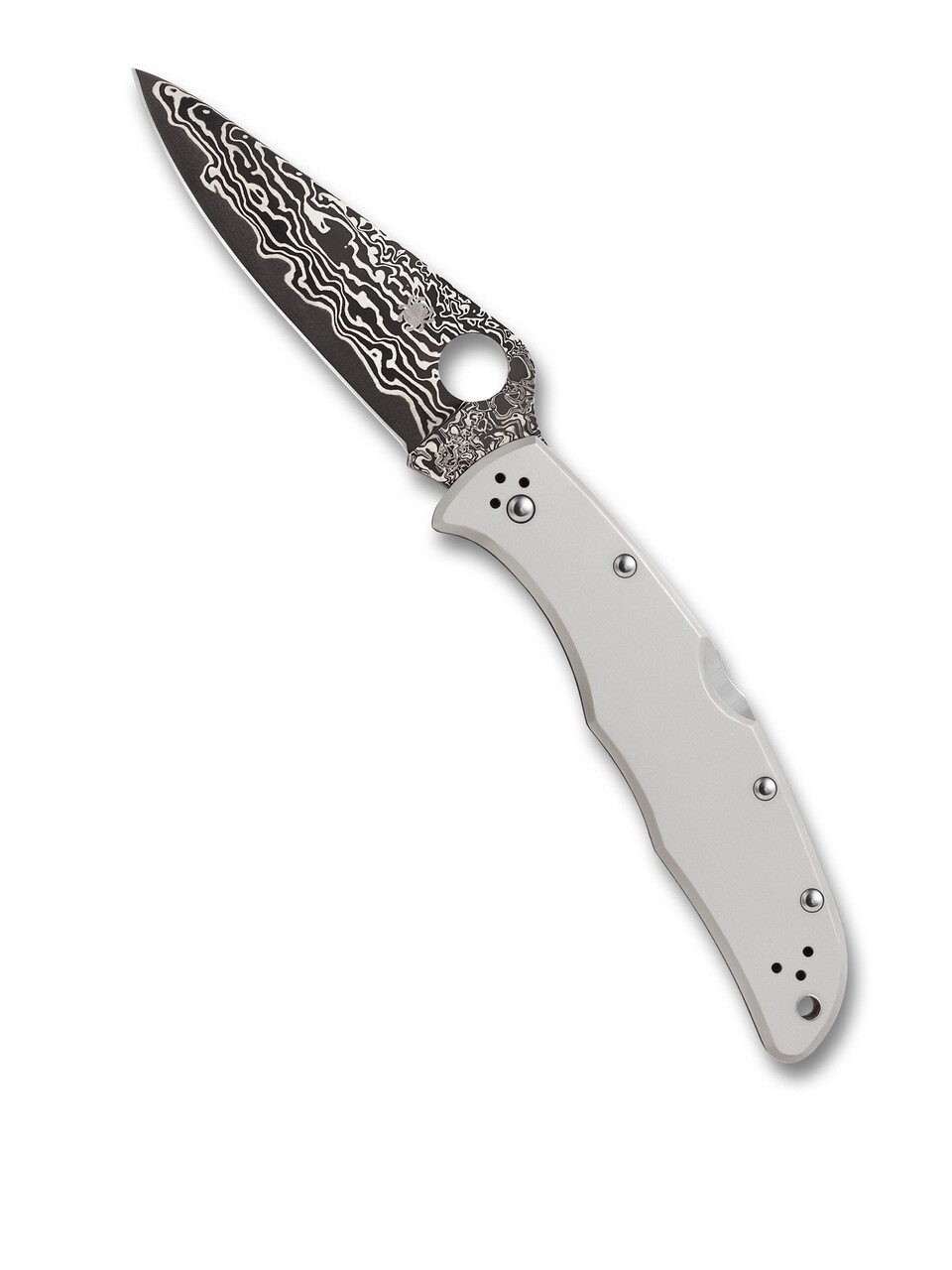 Spyderco Endura 4 Damascus C10TIPD | National Knives, LLC