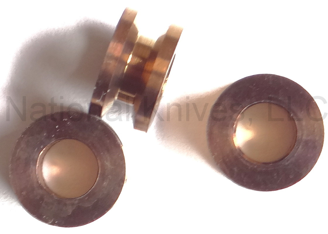 Rick Hinderer Knives Titanium Standoffs Bronze XM18 3.5