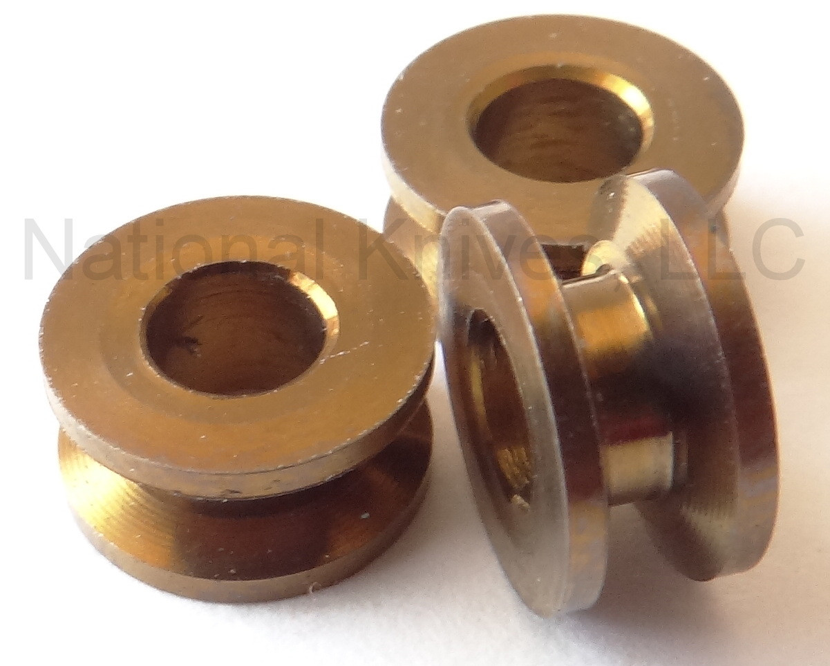 Rick Hinderer Knives Titanium Standoffs Bronze XM18 3.0