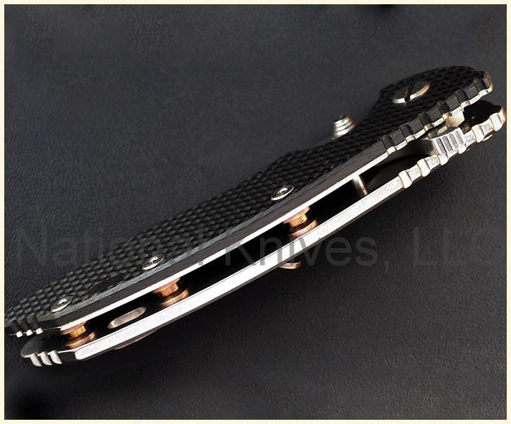 Rick Hinderer Knives Titanium Standoffs Bronze XM24 4.0
