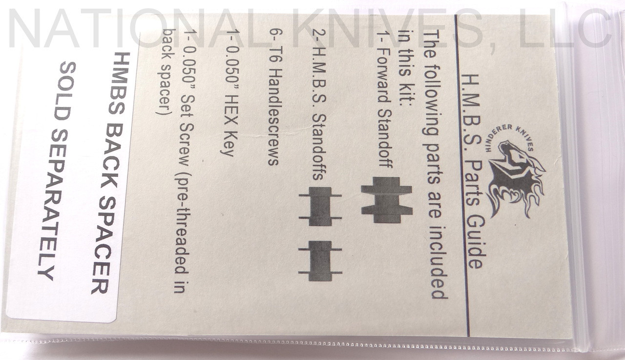 Rick Hinderer Knives HMBS | Titanium | Bronze | National Knives, LLC