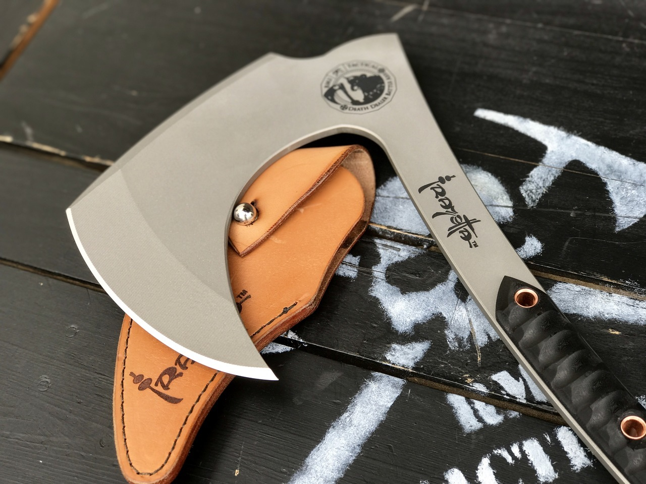 RMJ Tactical Frazetta Death Dealer Battle Axe | National Knives, LLC