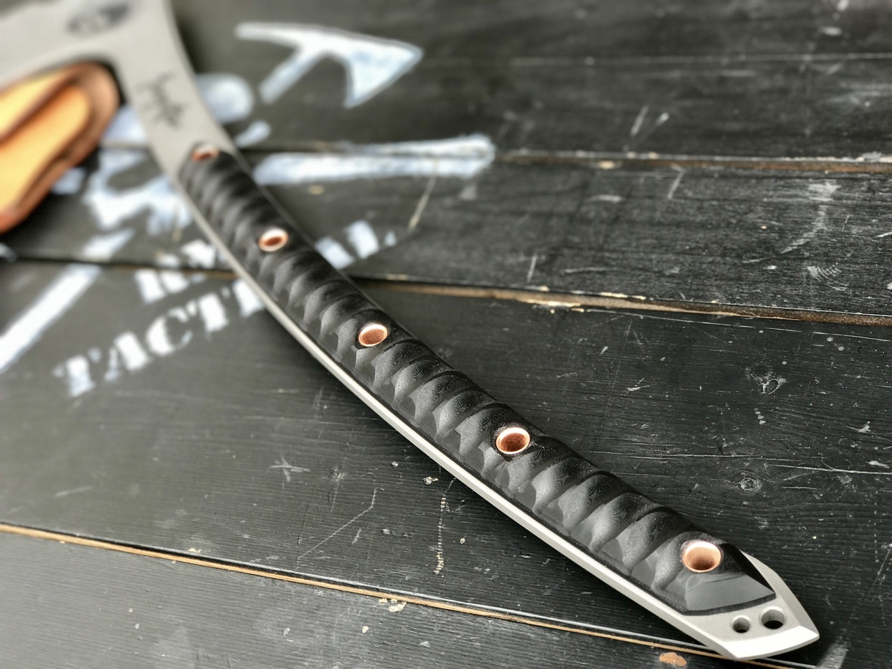 RMJ Tactical Frazetta Death Dealer Battle Axe | National Knives, LLC