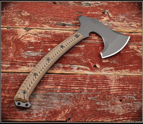 RMJ Tactical Berserker Axe | Tungsten Cerakote 80CRV2 | Hyena