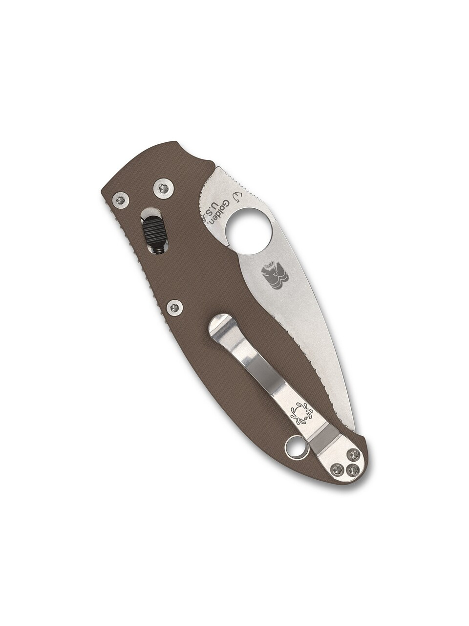 Spyderco Manix 2 Sprint Run C101GPBN15V2 | CPM-15V | Brown