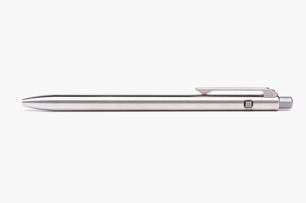 Tactile Turn Slim Side Click Pen | Titanium | Standard | National ...