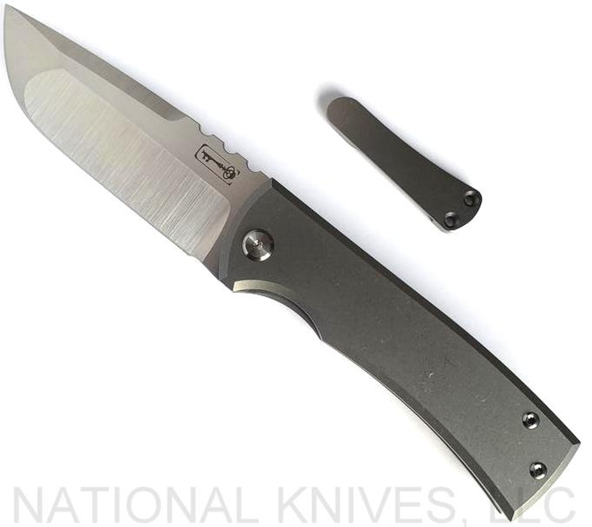 Chaves Knives Ultramar 229 Redencion Knife Stonewashed Titanium