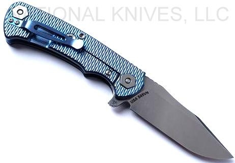 Rick Hinderer Knives Project X Clip Point | Stonewash S45VN | Black G ...