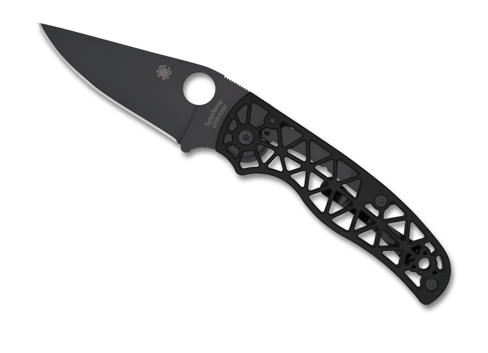 Spyderco Edgerati C266BKALBKP | Aluminum | Satin S30V Blade | National  Knives, LLC