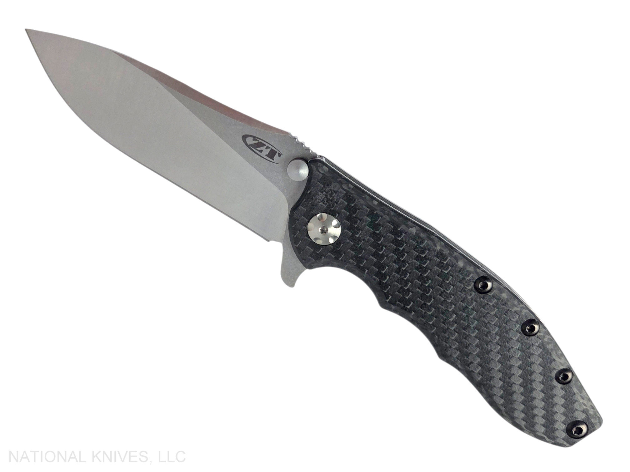 Zero Tolerance 0562CF Knife | 2-Tone MagnaCut | Black Carbon Fiber