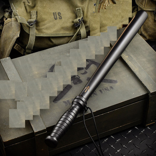 American Tomahawk Company MP stick.  Black wood.  Model ATC-MP-BLK.