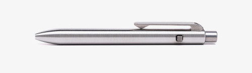 Tactile Turn Side Click ink pen.  Overall length is 4.6" and features titanium construction.  Model 10-SC3-TTM-TTM.