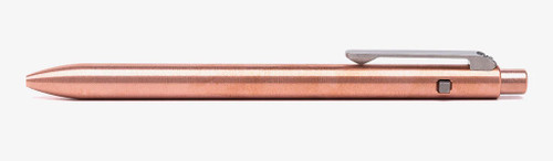 Tactile Turn Side Click ink pen.  Overall length is 5.8" and features copper construction.  Model 10-SC1-COP-TTM.