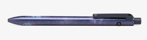 Tactile Turn Side Click ink pen - Seasonal Release Deep Space.  Overall length is 5.8" and features titanium construction with a Deep Space themed Cerakote finish.  Model 10-SC1-SEA-SPA.
For Reference only.
