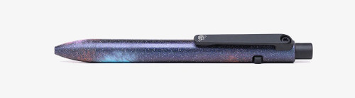 Tactile Turn Side Click ink pen - Seasonal Release Deep Space.  Overall length is 4.6" and features titanium construction with a Deep Space themed Cerakote finish.  Model 10-SC3-SEA-SPA.
For Reference only.
