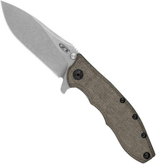 Zero Tolerance 0562CF Knife | 2-Tone MagnaCut | Black Carbon Fiber