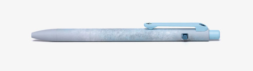 Tactile Turn Slim Side Click ink pen - Seasonal Release Icefall.  Overall length is 5.3" and features titanium construction with an Icefall themed Cerakote finish.  Model 10-SS2-SEA-ICE.