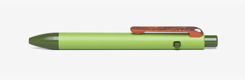 Tactile Turn Side Click ink pen - Seasonal Release Sprout.  Overall length is 4.6" and features titanium construction with a Sprout themed Cerakote finish.  Model 10-SC3-SEA-SPO.