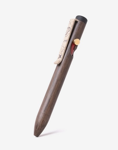 Tactile Turn Bolt Action ink pen - Seasonal Release Buccaneer.  Overall length is 4.4" and features titanium construction with a Buccaneer themed Cerakote finish.  Model 10-BA3-SEA-BUC.
