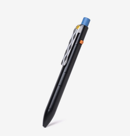 Tactile Turn Side Click ink pen - Seasonal Release Groove.  Overall length is 4.6" and features titanium construction with a Groove themed Cerakote finish.  Model 10-SC3-SEA-GRV.