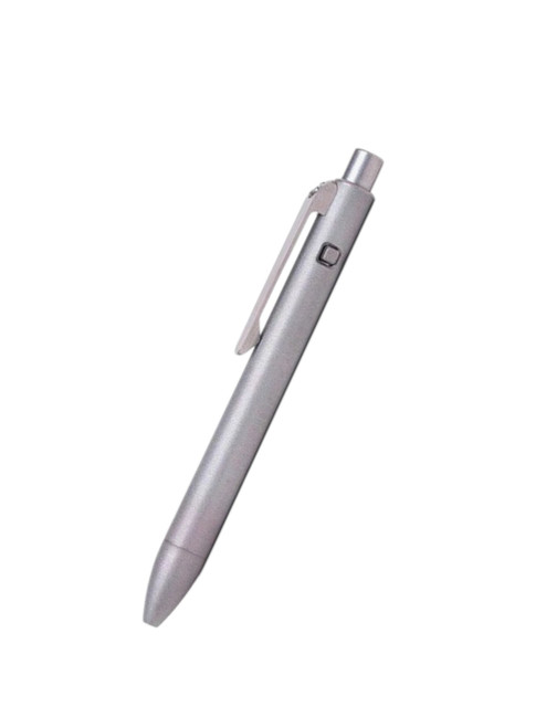 Tactile Turn Side Click ink pen.  Overall length is 4.6" and features stonewashed titanium construction.  Model 10-SC3-TTM-STW.