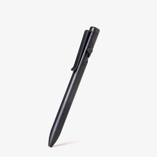 Tactile Turn Bolt Action ink pen.  Overall length is 5.1" and features black DLC titanium construction.  Model 10-BA2-DLC-DLC.