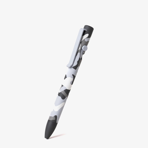 Tactile Turn Gray Camo Bolt Action ink pen.  Overall length is 5.1" and features titanium construction.  Model 10-BA2-TTM-CMG.