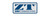 Zero Tolerance ZT Emblem PVC Patch - obverse shown.  Constructed of blue and white PVC.  Model ZTPATCHBW26P.