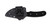 Spyderco Reverse fixed blade knife - shown in sheath reverse.  Satin CTS-BD1 stainless steel plain edge blade.  Black G-10 handle.  Model FB34GP.
For reference only.