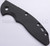 Rick Hinderer Knives XM-18 3.5" Textured G-10 handle scale - obverse shown.  Black color.