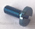 Rick Hinderer Knives Pivot Screw to fit XM-18 3.0" - shown not installed on knife.  Stonewash blue titanium construction.  Model K2151001BL.