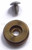 Rick Hinderer Knives Lock Bar Stabilizer - obverse.  Stonewash bronze titanium construction.  Model K0030001BR.