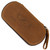 Zero Tolerance ZT Single-Knife Pouch Leather - obverse side shown.  Brown Leather construction.  Model POUCHZT26.