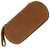 Zero Tolerance ZT Single-Knife Pouch Leather - reverse side shown.  Brown Leather construction.  Model POUCHZT26.