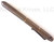 Rick Hinderer Knives Extreme Duty ink pen - shown with cap on.  Bronze anodized titanium construction.  Model P5802001TD.