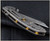 Rick Hinderer Knives Standoffs to fit XM-24 - shown installed on knife.  Brass construction.  Model K220310500.