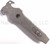 Rick Hinderer Knives HS TacTool Steel Flame pocket tool - shown obverse.  Smooth titanium construction.  Model T9000000CC.
