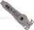 Rick Hinderer Knives HS TacTool Steel Flame pocket tool - shown obverse.  Working Finish titanium construction.  Model T9000000CC.
For reference only.