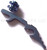 Rick Hinderer Knives Standard Hinderer Modular Backspacer System (HMBS) to fit XM-18 3.5" - shown not installed on knife.  Anodized blue titanium construction.  Model K450210100.