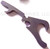 Rick Hinderer Knives Bottle Opener Hinderer Modular Backspacer System (HMBS) to fit XM-18 3.5" - shown not installed on knife.  Anodized purple titanium construction.  Model K4502101BO.