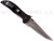 Emerson Knives Gentleman Jim SF folding knife with thumb disk and Emerson Wave opener - shown open pocket clip side.  Satin 154CM stainless steel plain edge blade.  Black G-10 handle.  Model GENJIM-SF.
For reference only.