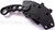 Emerson Knives Karambit BT fixed blade knife - shown in sheath obverse.  Black 154CM stainless steel plain edge blade.  Black G-10 handle.  Model KARFX-BT.