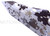 Rick Hinderer Knives Digi Camo Edition Eklipse Harpoon Tanto folding knife with thumb stud and flipper tab - close up of presentation side blade shown.  Working Finish 20CV stainless steel plain edge blade.  OD green G-10 handle with Working Finish lock side.  Model K40042S000.
For reference only.