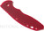 Rick Hinderer Knives 3.5" XM-18 "Bolstered" G-10 handle scale - reverse shown.  Red in color.
For reference only.