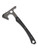 Spyderco Genzow Warrior Hawk tomahawk - shown out of sheath reverse.  Black D2 steel plain edge head.  Black G-10 handle.  Model H03.