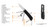 Ruike Knives Trekker LD42-B multitool - shown open presentation side with diagram of tools.  19 tools.  Black G-10 handle.  Model LD42-B.