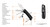 Ruike Knives Crsiterion L41-B multitool - shown open obverse with diagram of tools.  22 tools.  Black G-10 handle.  Model L41-B.