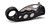 Emerson Knives Karambit-F SF folding knife with blade hole, flipper tab, and Emerson Wave opener - shown closed presentation side.  Satin 154CM stainless steel plain edge blade.  Black G-10 handle.  Model KAR-F-SF.