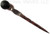 RMJ Tactical Dragon Scale Forged Pocket Awl - shown out of sheath obverse.  W1 steel.  Black Micarta handle.
For reference only.