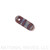 Rick Hinderer Knives 1-Hole Filler Tab - reverse.  Flamed titanium construction.  Model K0010001SFL.